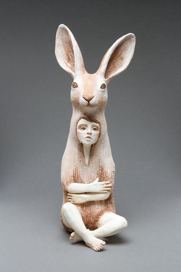 Crystal Morey 陶瓷雕塑欣赏...