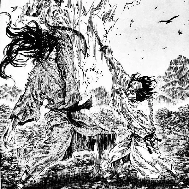 《浪客行》 井上雄彦 -花瓣网