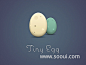 鸡鸭鹅蛋！20款蛋元素Logo设计UI设计作品LOGO字体Logo首页素材资源模板下载