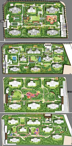 知名景观公司住宅小区规划大区景观设计方案精选文本合集参考资料-淘宝网