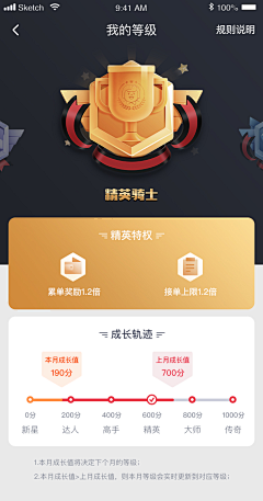 鱼子犟采集到APP | 会员中心