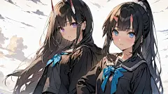 [谢谢茄子]插画搬运，某个朋友要的能代校服 NGA玩家社区 P1