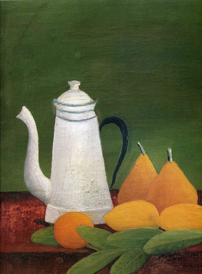 茶壶和水果