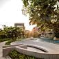 Baan San Ngam condominium. Landscape Architect » Shma. Architect » Somdoon Architects.