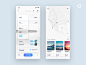 Travel tickets simple UI white maps ux natural product design travel agent icons button ios app booking book travel simplicity simple air plane aircraft ui