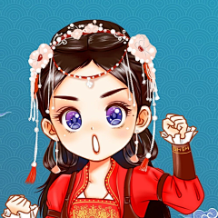 花采采采集到古风，女，Q版