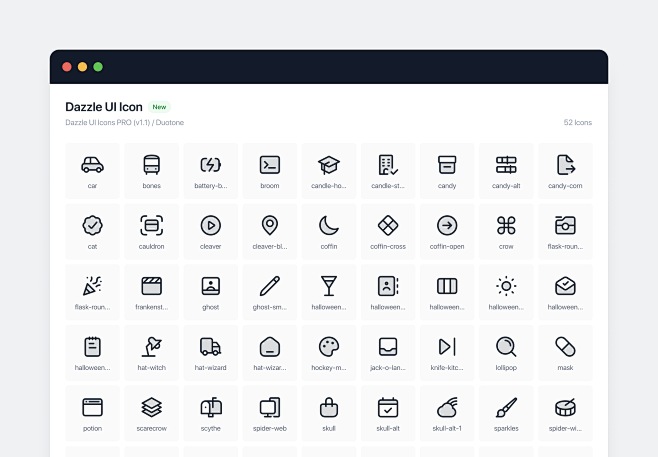 Dazzle-UI Icon libra...