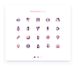 Double color icons : 13 set of ICONS