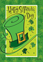 其中包括：St Patricks Leprechaun Hat Flag 2 Sided House Banner Heartland Flags