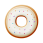甜甜圈PNG图标