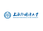 大学校徽系列:上海外国语大学标志矢量图