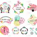 华丽和可爱的女amatsuri帧矢量插图材料/框架/丝带/标题/女amatsuri