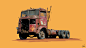 Kenworth cabover track, Arseniy Sanarov : Kenworth track mad max style