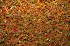 传统美味的土耳其食物;Lahmacun(土耳其比萨)