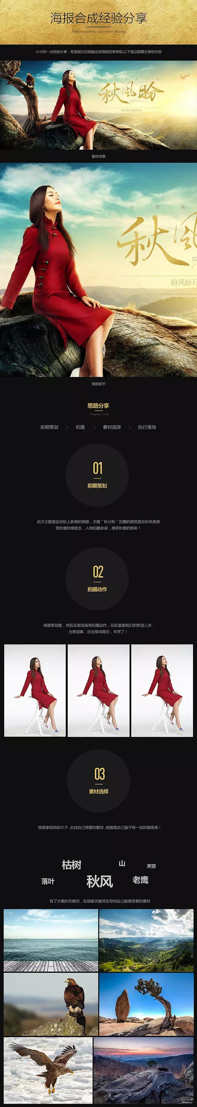 女装海报合成教程
