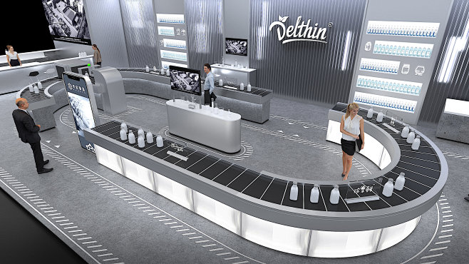 TECH Booth Design-花瓣网