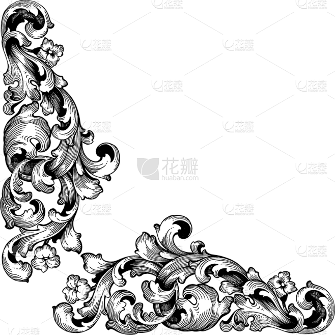 巴洛克风格,华丽的,华贵,婚礼,装饰物,...
