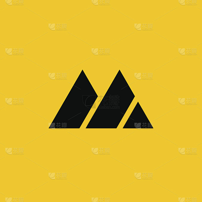 字母M图标