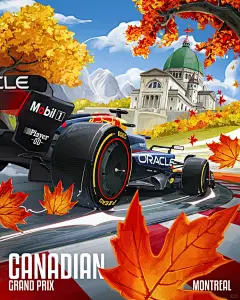 海报 | 2024赛季F1加拿大大奖赛 | 红牛 - 小红书