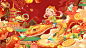 今日配图分享蛇年插画系列 - 小红书