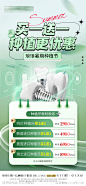 口腔种植牙买一送一活动海报-源文件-志设网-zs9.com