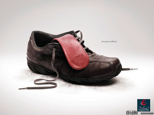 30个关于鞋的创意广告设计(2)