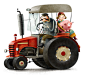 Tractor on Behance