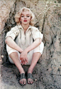 Marilyn Monroe at Laurel Canyon, 1953.