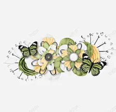 手工花朵高清素材 页面网页 平面电商 创意素材 png素材