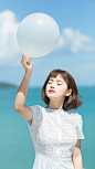  #美女# #优雅#_人物头像/光影/色彩 _T20191025 
