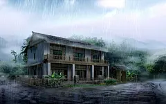 建筑园林效果桌面高清壁纸桌面壁纸1