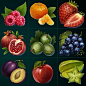 Plant icons, Sylwia Smerdel : Plant icons by Sylwia Smerdel on ArtStation.