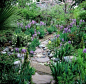 寻找最美的花园 42个花园小道铺贴方案
