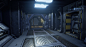 Phils SciFi Corridor Pack 001, Philip Gilbert : Available here
https://sketchfab.com/models/1186b892fa5342939e216648c7a11e74

And also in the Artstation Marketplace

Modular wall pack PBR ready for UE4  FBX file is set up so the corridor is pre-made to us