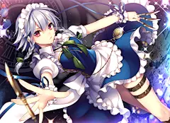 #东方project#
#十六夜咲夜#【C87】咲夜さんのふともも