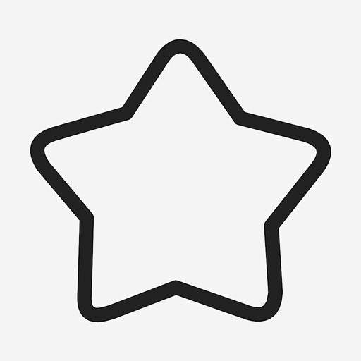 星形五角形多边形 https://88ICON.com 星形 五角形 多边形 等级 圆形星形