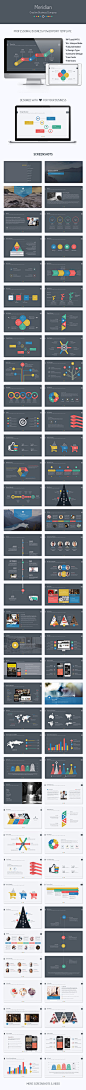 Meridian | Business Powerpoint Template - Business PowerPoint Templates