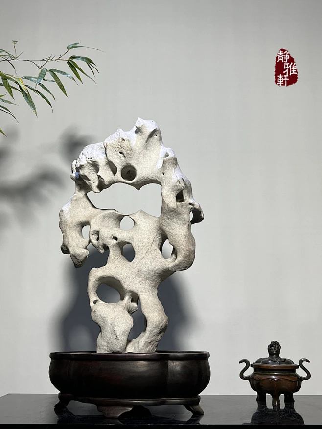 传统文房清供案头石摆件文人空间禅意观赏石书房装饰玄关太湖石-淘宝网图片_实物-石图片素材-花瓣网
