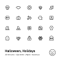 Myicons✨ — Halloween vector line icons pack by Myicons✨ on Dribbble