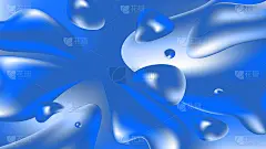 背景的液体。背景彩色抽象全息3D渐变web，包装，海报，广告牌，封面，壁纸，演示。流动的液体，流动的