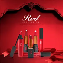 化妆品口红护肤品促销打折扣活动宣传海报广告banner设计素材模版 - 设汇