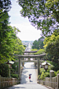 miyajidake shrine, fukutsu-city, fukuoka, Japan