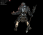 Middle Earth "Shadow of Mordor" Nemesis with DLC armor set., Kristian Bourdage : This is one of our Nemesis Orcs I worked on featuring an armor set that was part of the DLC.