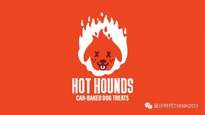 【Hot Hounds 狗零食品牌和包装...