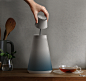 KETTLE - water purifier : KETTLE water purifier is concept project. Controlling water amount is a key point of kettle. But general water purifier doesn't have that feeling, but only have just pushing lever. KETTLE water purifier makes you to feel like usi