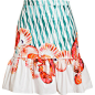 ISOLDA Lobster Printed Cotton Miniskirt