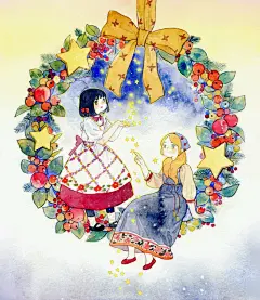 【M-G】森系插画_看图_森女吧_百度贴吧