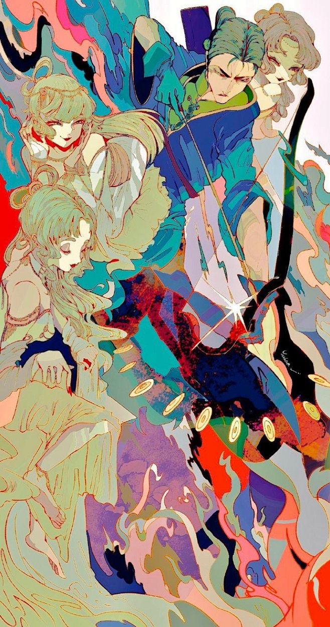 插画艺术家 nanaco yashiro.