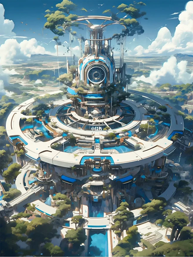 Midjourney科幻｜失落的文明