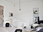 White with rough walls - via Coco Lapine Design